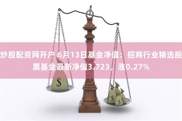 炒股配资网开户 6月13日基金净值：招商行业精选股票基金最新净值3.723，涨0.27%